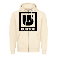 Sandshell burton Zipper Hoodie - ArtMosaic