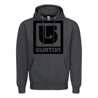 Smoke burton Zipper Hoodie - ArtMosaic