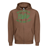 Chestnut philly no one likes us and we don't care green text tank top Zipper Hoodie - ArtMosaic