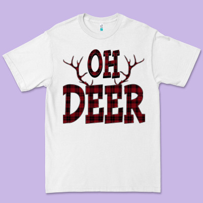 Oh Deer Tshirt Premium Tee Designed By Bettercallsaul