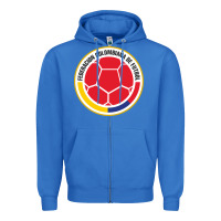 True Royal colombia Zipper Hoodie - ArtMosaic