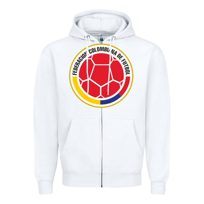 Colombia Zipper Hoodie by ArtMosaic | Teevron