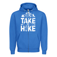 True Royal take hike Zipper Hoodie - ArtMosaic