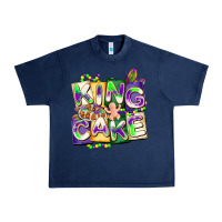 Navy king cake mardi gras Urban Heavy Tee - CowGirlArtShop