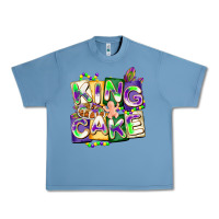 Pebble Blue king cake mardi gras Urban Heavy Tee - CowGirlArtShop