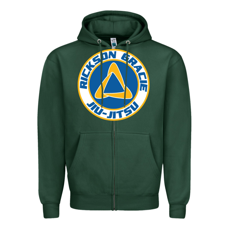 Rickson Gracie Jiu Jitsu Zipper Hoodie by ArtMosaic | Teevron