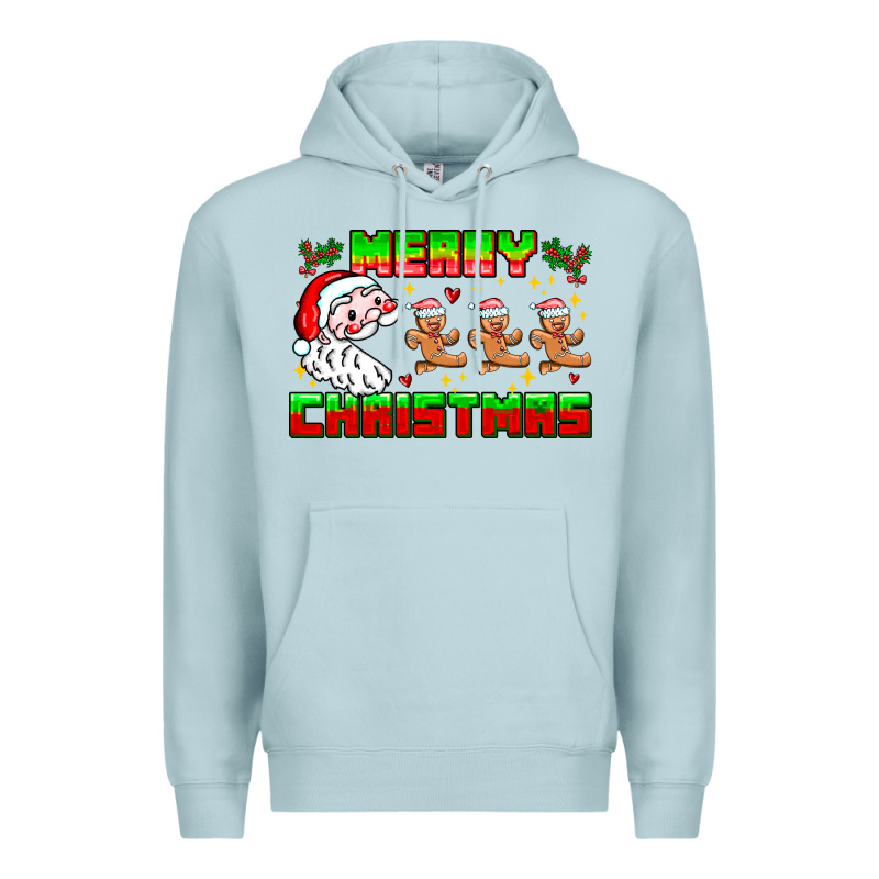 Merry Christmas Premium Hoodie by CowhideDigitalArt | Teevron