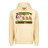 Pina Colada Merry Christmas Premium Hoodie - CowhideDigitalArt