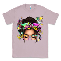Lilac 90s messy bun Classic Tee - texasbilliewilder