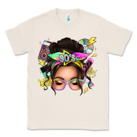 Natural 90s messy bun Classic Tee - texasbilliewilder