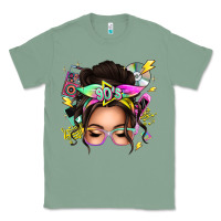 Sage 90s messy bun Classic Tee - texasbilliewilder