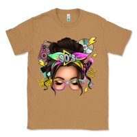 Toasted Coconut 90s messy bun Classic Tee - texasbilliewilder