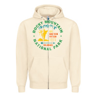 Sandshell womens rocky mountain national park hiking travel souvenir novelty v n Zipper Hoodie - trangStudio