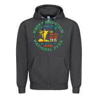 Smoke womens rocky mountain national park hiking travel souvenir novelty v n Zipper Hoodie - trangStudio
