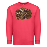 Cardinal leopard cowhide glitter patches Premium Sweatshirt - Artiststas