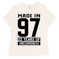 Bone Made In 97 22 Years Of Awesomeness Ladies Tee - Bettercallsaul
