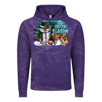 Cloud Purple its freezin season Vintage Hoodie - CowGirlArtShop