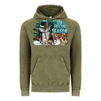 Vintage Olive its freezin season Vintage Hoodie - CowGirlArtShop