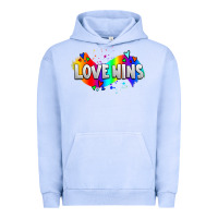 Pigment Grape Ice love wins pride lgbtq Urban Hoodie - AdoDesignShop