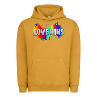 Pigment Peanut Butter love wins pride lgbtq Urban Hoodie - AdoDesignShop