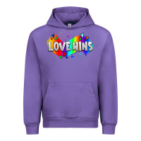 Tulip love wins pride lgbtq Urban Hoodie - AdoDesignShop