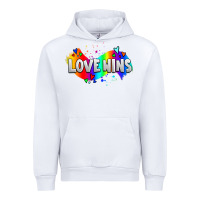 White love wins pride lgbtq Urban Hoodie - AdoDesignShop