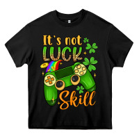 Black it s not luck skill Heavy Core Tee - Artiststas