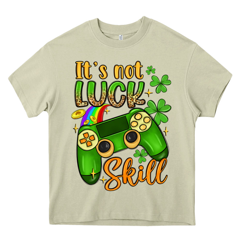 It S Not Luck Skill Heavy Core Tee by Artiststas | Teevron