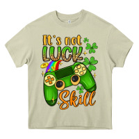 Mossy it s not luck skill Heavy Core Tee - Artiststas