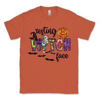 Copper Resting Witch Face Classic Tee - CowhideDigitalArt
