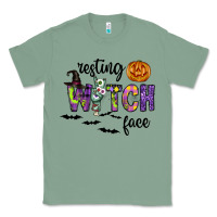 Sage Resting Witch Face Classic Tee - CowhideDigitalArt