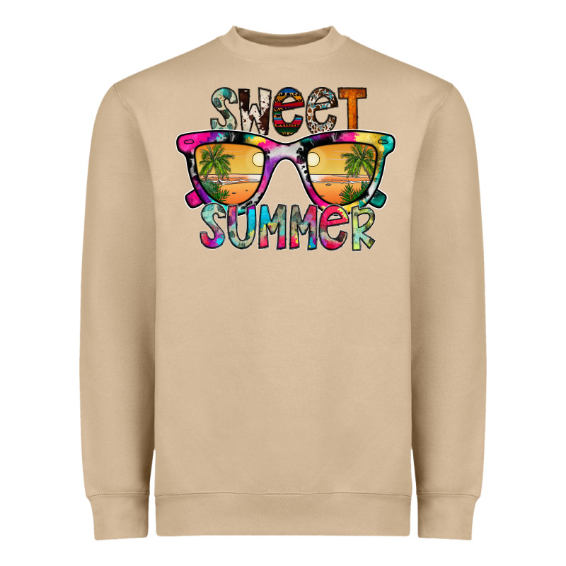 Sweet Summer Heavyweight Sweatshirt by CowhideDigitalArt | Teevron