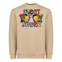 Mushroom Sweet Summer Heavyweight Sweatshirt - CowhideDigitalArt
