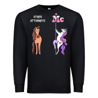 Black Other Attorneys Me Tee Unicorn Attorney Funny Gift Idea Attorney Tshir Premium Sweatshirt - trangStudio