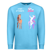 Ocean Blue Other Attorneys Me Tee Unicorn Attorney Funny Gift Idea Attorney Tshir Premium Sweatshirt - trangStudio