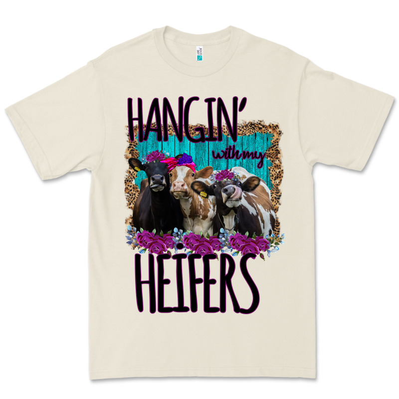 Hangin With My Heifers Premium Tee by Bettercallsaul | Teevron