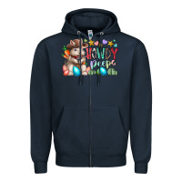 Navy howdy peeps Zipper Hoodie - RacoonDesign