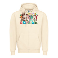Sandshell howdy peeps Zipper Hoodie - RacoonDesign