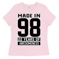 Made In 98 22 Years Of Awesomeness Ladies Tee | Teevron