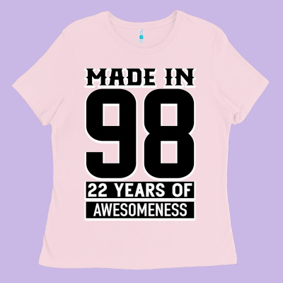 Made In 98 22 Years Of Awesomeness Ladies Tee Designed By Bettercallsaul