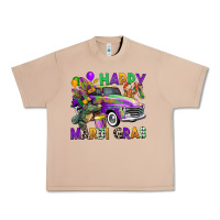 Burro happy mardi gras truck Urban Heavy Tee - CowGirlArtShop