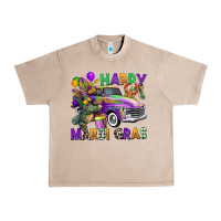 French Oak happy mardi gras truck Urban Heavy Tee - CowGirlArtShop