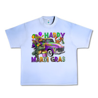 Grape Ice happy mardi gras truck Urban Heavy Tee - CowGirlArtShop