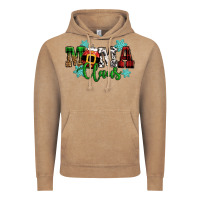 Vintage Coffee mama claus christmas Vintage Hoodie - CowGirlArtShop