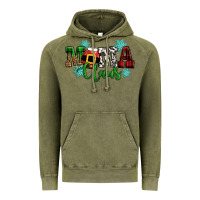 Vintage Olive mama claus christmas Vintage Hoodie - CowGirlArtShop