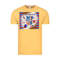 Vintage Mustard American mini Vintage Tee - TumblerDesignByShophia