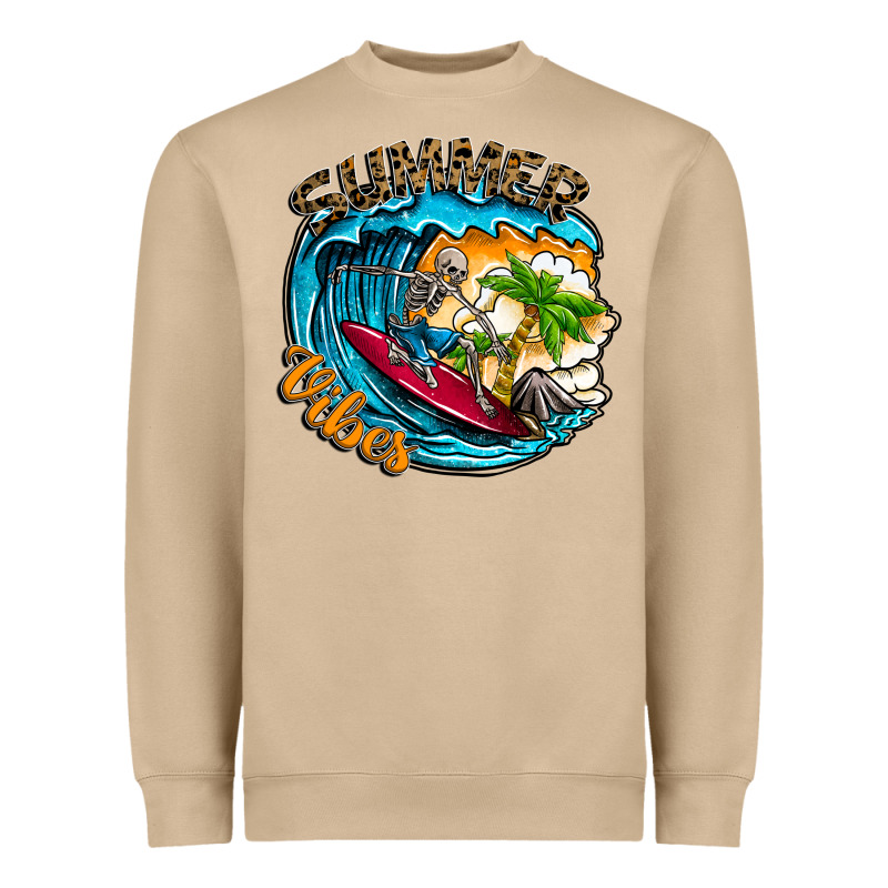 Summer Vibes Heavyweight Sweatshirt by CowhideDigitalArt | Teevron