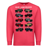 Cardinal BJ4 FJ40 Landcruiser all colors T-Shirt Birthday Gift Premium Sweatshirt - trangStudio