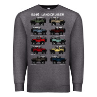 Charcoal Heather BJ4 FJ40 Landcruiser all colors T-Shirt Birthday Gift Premium Sweatshirt - trangStudio
