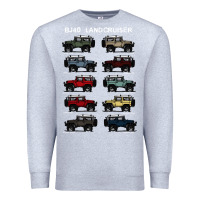 Heather Grey BJ4 FJ40 Landcruiser all colors T-Shirt Birthday Gift Premium Sweatshirt - trangStudio